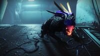 A Loyalist War Beast with black scales