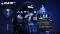 A Revenant subclass customisation