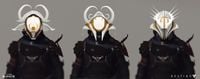 Concept helmet art that was inspiration for class sets